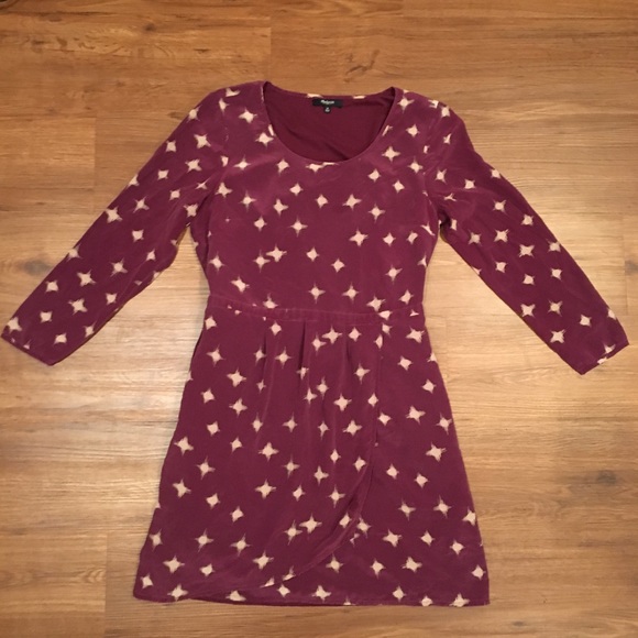 Madewell Silk Inkbrush Dress! *RARE* - Picture 3 of 6